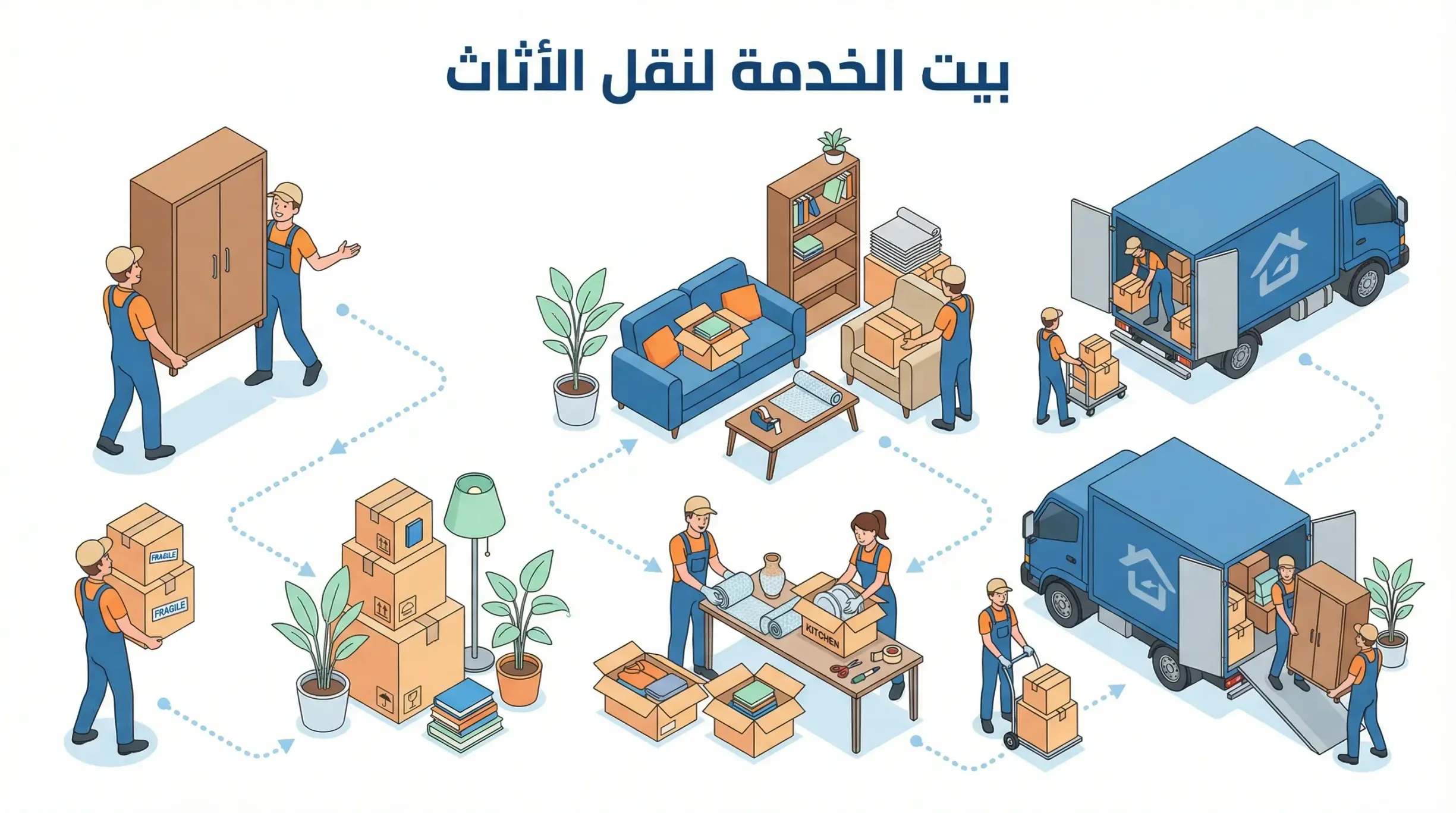 نقل اثاث دبي